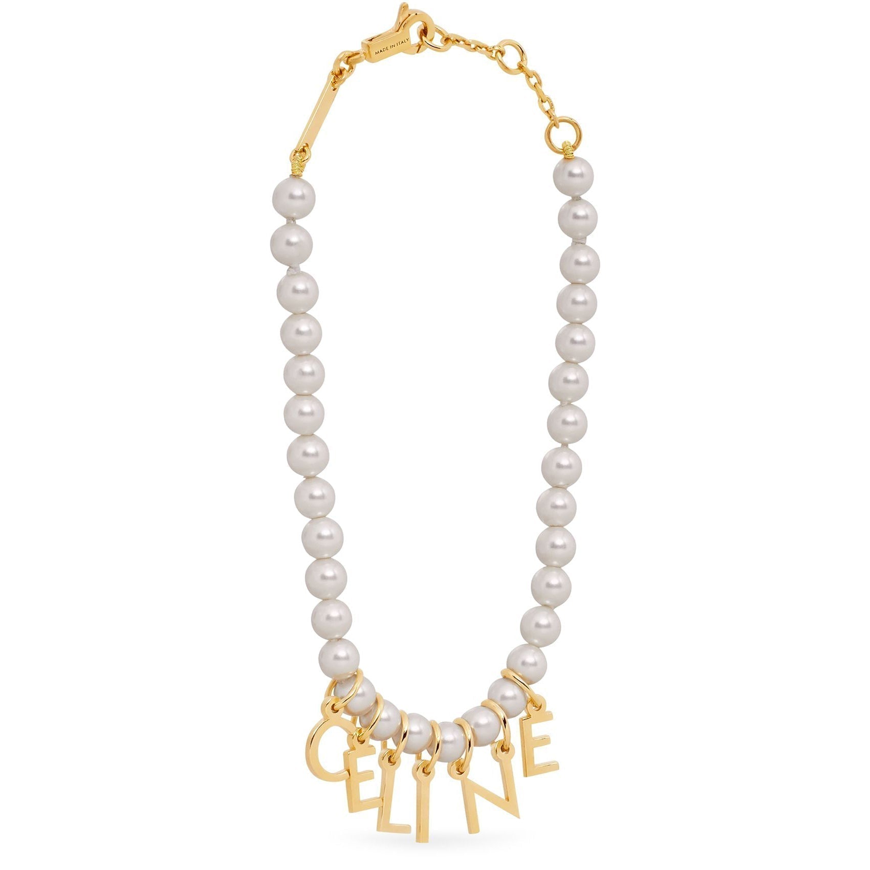 18K Celine Paris Pearls Bracelet