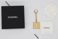 Chanel Gold-Tone Double-C-Style Keyring Charm