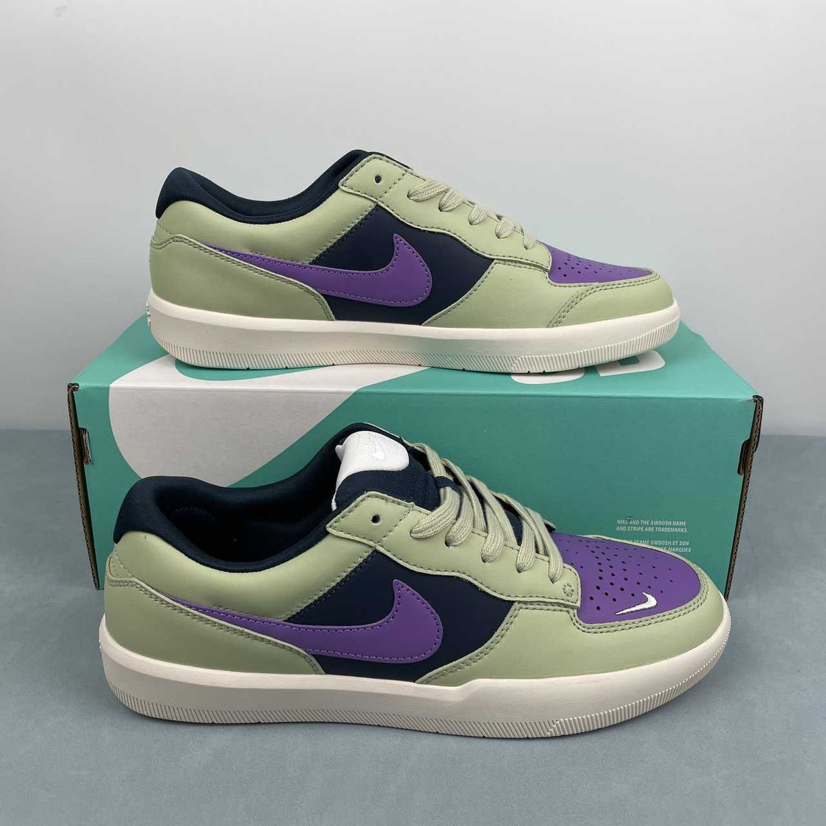 Nike SB Force Footwear – Sage Green, Purple & Black